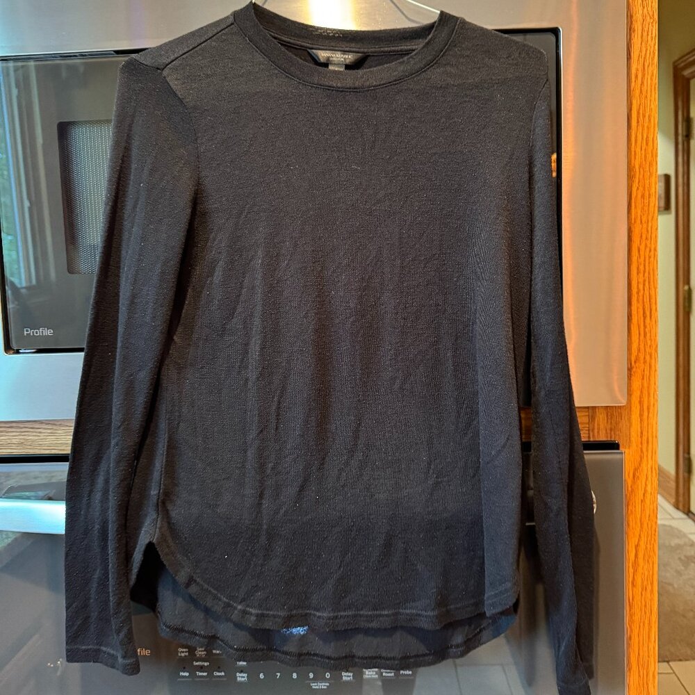 Women's Banana Republic Long Sleeve Pullover Black S